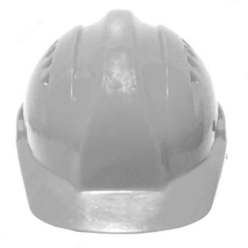 Vaultex VHRT 51-62cm HDPE Grey Safety Helmet with Ratchet Suspension