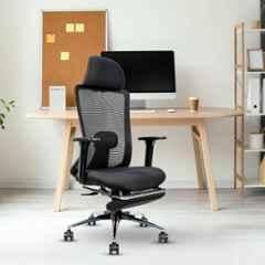 CELLBELL Ergoglide FT Mesh High Back Black Ergonomic Office Chair with Lumbar Support & Height Adjustable