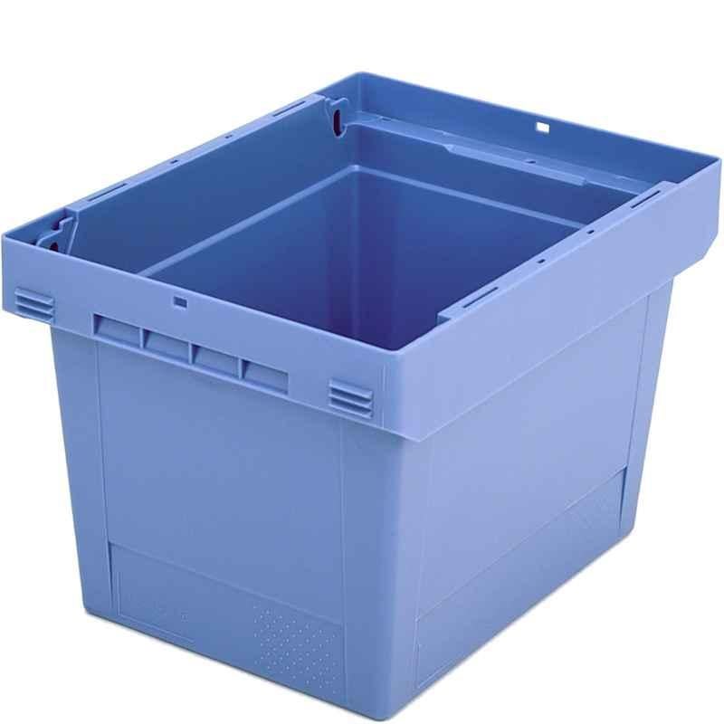 Bito 400x300x273mm 25kg PP Dove Blue Multipurpose Container, 6-11092
