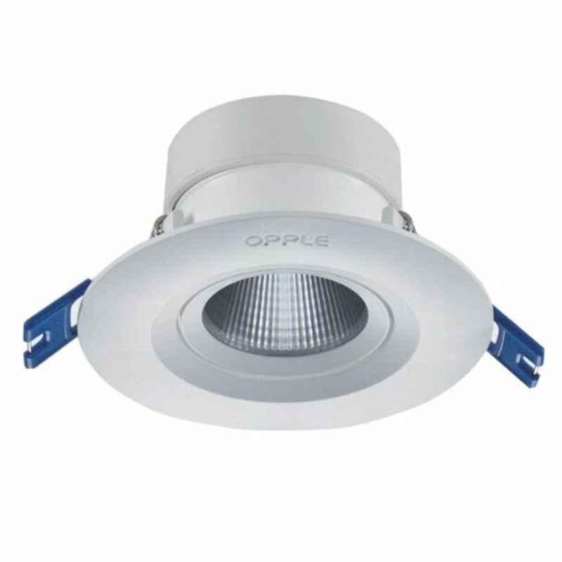Opple 8W 220-240 VAC 5700K LED Spotlight, US-R70-8W-5700-WH-GP