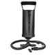 Strauss 29x11x10cm Plastic Black Inflatables Hand Air Pump with 3 Nozzle Hose, ST-2764