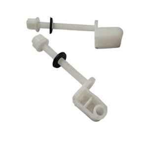 Elegant Casa 90mm White Toilet Seat Cover Screw Hinges