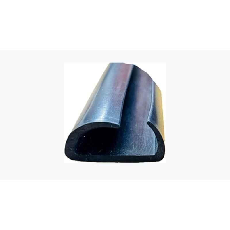 Avinya 45.6x31.1mm EPDM Dense Black C-Type Gasket, AIEP-1104