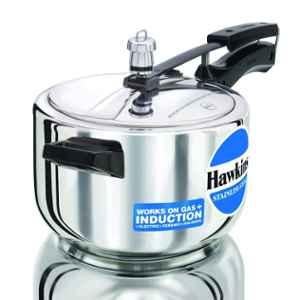 Hawkins 4L Stainless Steel Induction Bottom Pressure Cooker, HSS40