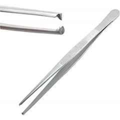 Forgesy 6 inch Stainless Steel Silver Surgical Instrument Straight Toothed Dissecting Forceps, CG67