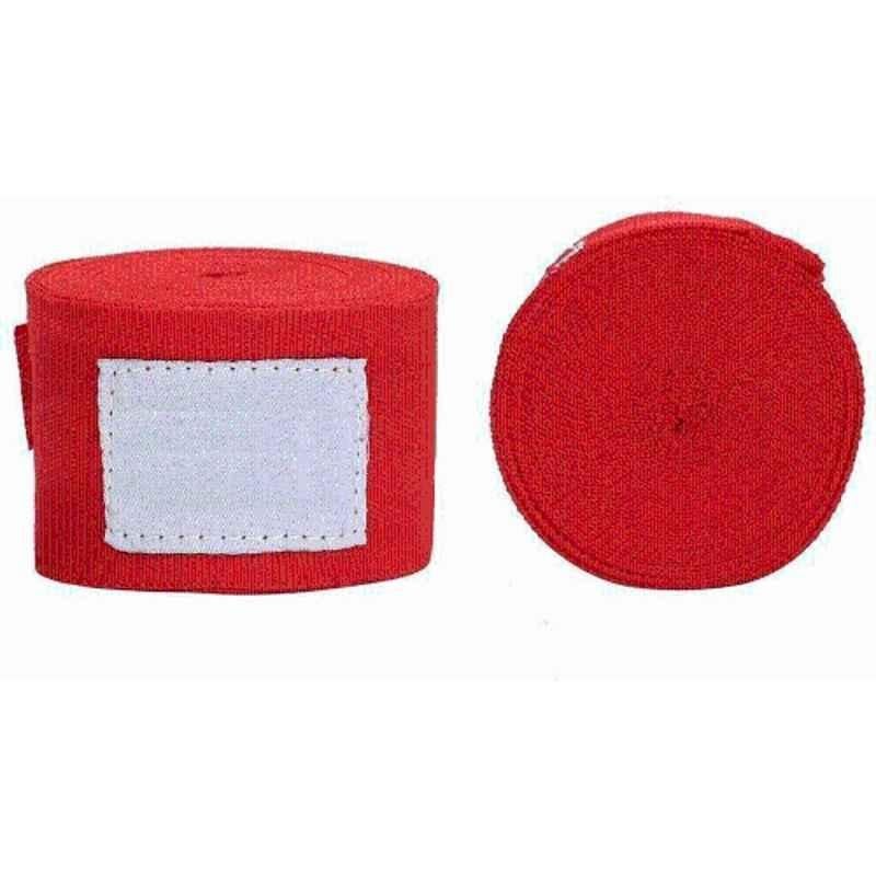Matrica Red Hook & Loop Hand Wraps with Wrist Support, Size: Free