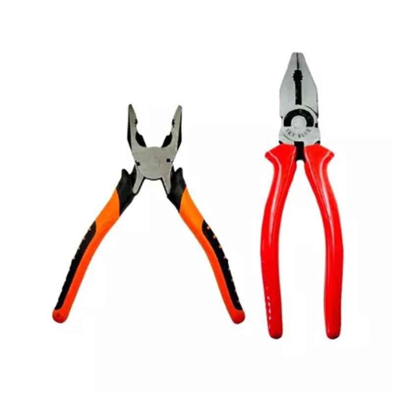 Sky Blue 2 Pcs 7.8 inch Lineman Plier Combo, SBE_PLIER_COMBOS_COMBO_478