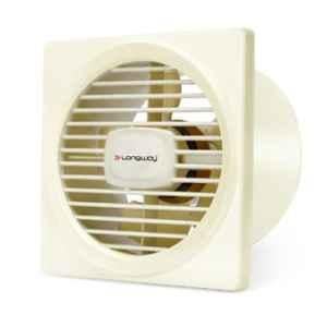 Longway Gusto 22W Ultra High Speed Plastic Ivory Exhaust Fan, Sweep: 150 mm