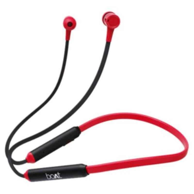 boAt 102 Wireless Red Headset with Mic