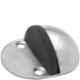 Nixnine Stainless Steel Floor Mount Half Dome Door Stopper with Rubber, HLF_A-620_4PS (Pack of 4)