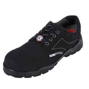 Acme Ether Aviator Low Ankle Composite Toe Black Safety Shoes, Size: 9