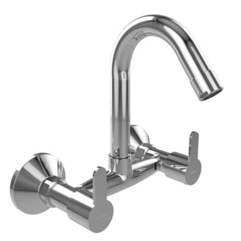 Cera Victor Brass Chrome Finish Single Lever Sink Mixer, F1015501