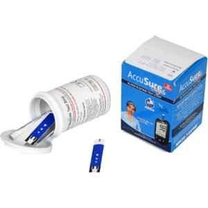 Accusure Simple 25 Pcs Glucometer Test Strips Box