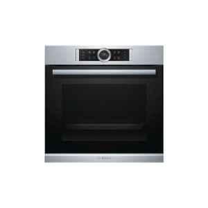 Bosch Serie-8 48x35.7x41.5cm Large Stainless Steel Built in Oven, HBG633BS1J