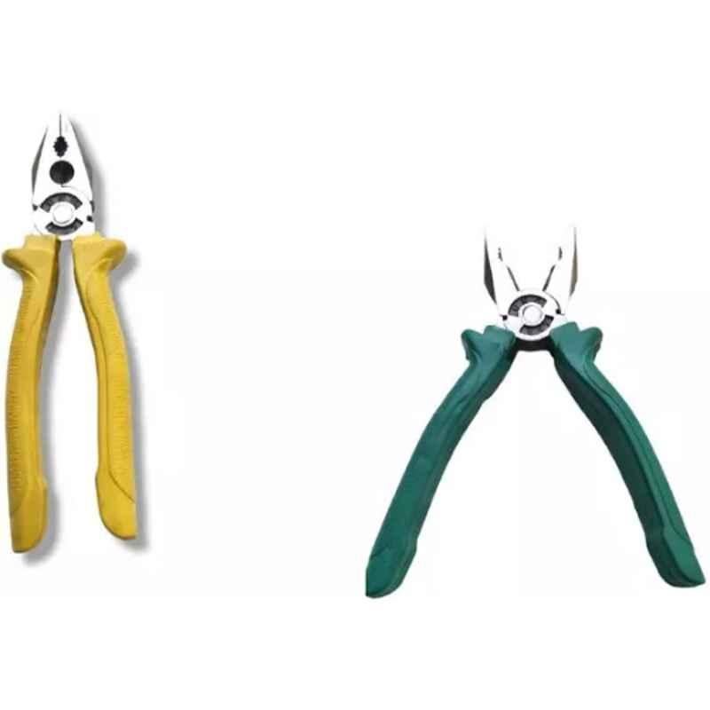 Sky Blue 2 Pcs 7.8 inch Lineman Plier Combo, SBE_PLIER_0009