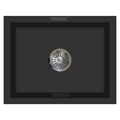 Embarc E2 24x18 inch Black Granite Quartz Kitchen Sink