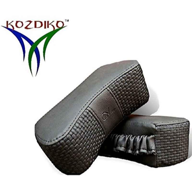 Kozdiko 2 Pcs Memory Foam Grey Neck Rest Cushion Pillow Set for Mitsubishi Outlander