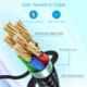 Portronics Konnect A 1m Black 8 Pin Cable, POR 1171