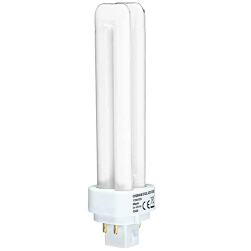 Osram Dulux D/E 18W 4 Pin Warm White G24Q-3 Dimmable Lamp