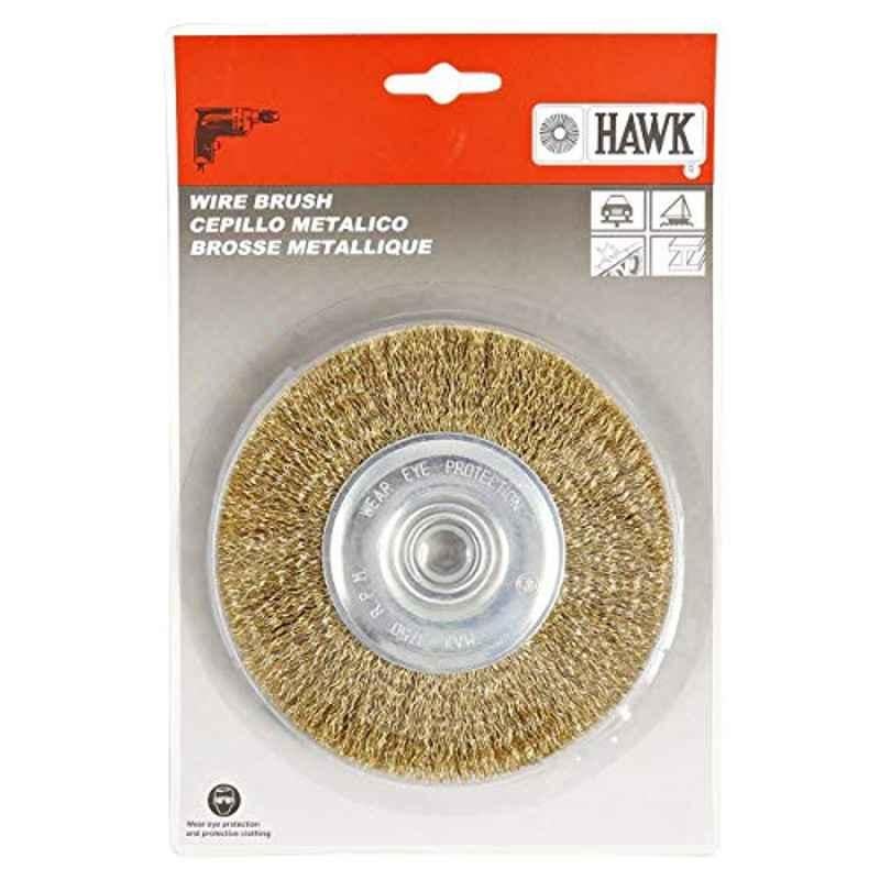 Hawk 125mm 1/2 inch Steel Wire Brush, 600512-9009