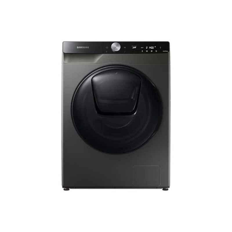 Samsung Ecobubble 9kg 1400 rpm 5 Stars Inox Front Loading Washing Machine with Add Wash & AI Control, WW90T754DBX-GU