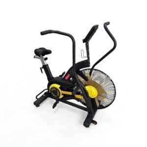 GYM24 Equipment AAA 150kg Black Air Resistance Exercise Bike, 6754585