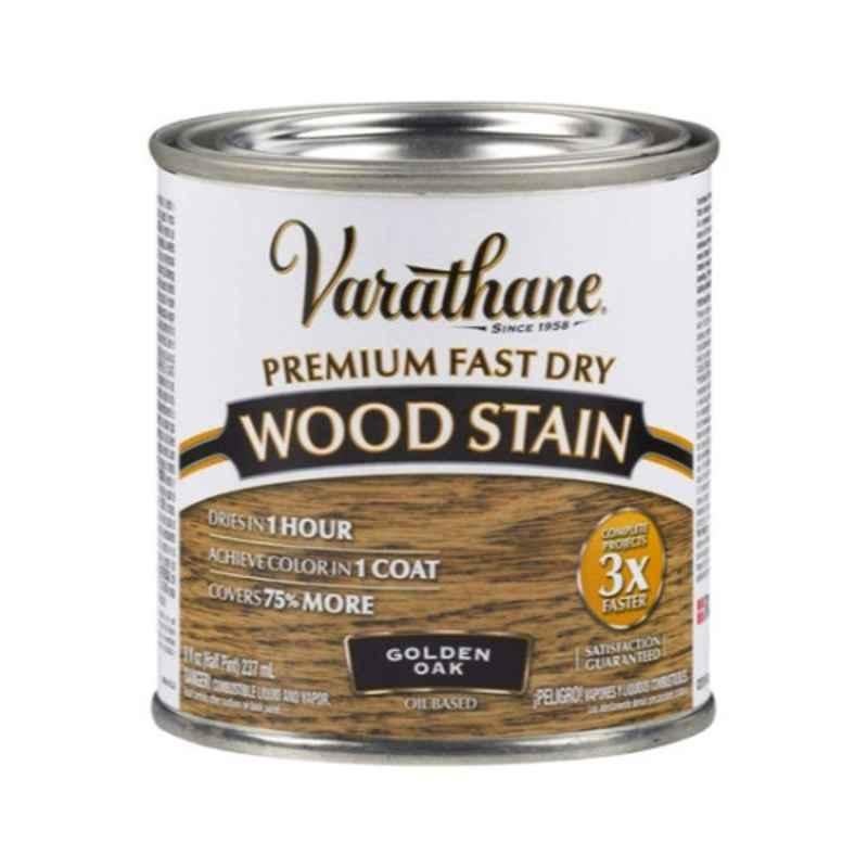 Rust-Oleum 8 Oz Golden Oak Premium Oil Based Fast Dry Wood Stain, 20066211622
