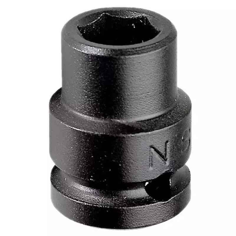Facom 1/2 inch 18mm 6 Points Square Drive Impact Socket, NS.18A