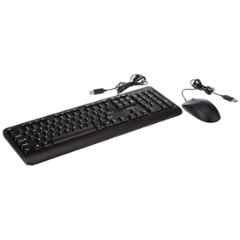Lenovo 160 104 Keys Black Wired Keyboard & Mouse Combo, GX31L52655