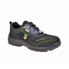 Zain Safety S1-SR Phantom Fit Knit Composite Toe Black Safety Shoes, Size: 10