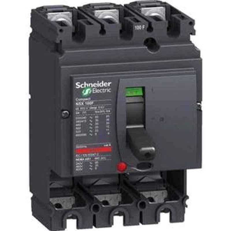 Schneider Electric LV516462 Thermal Magnetic Trip 3 Pole Molded Case Circuit Breaker MCCB
