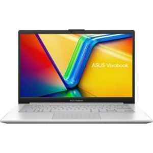 Asus E1404FA-NK521WS VivoBook Go 14 2023 Thin & Light Silver Laptop with AMD Ryzen 5 Quad Core 7520U 8GB/512GB SSD/Windows 11 Home & 14 inch Display, 90NB0ZS1-M00950