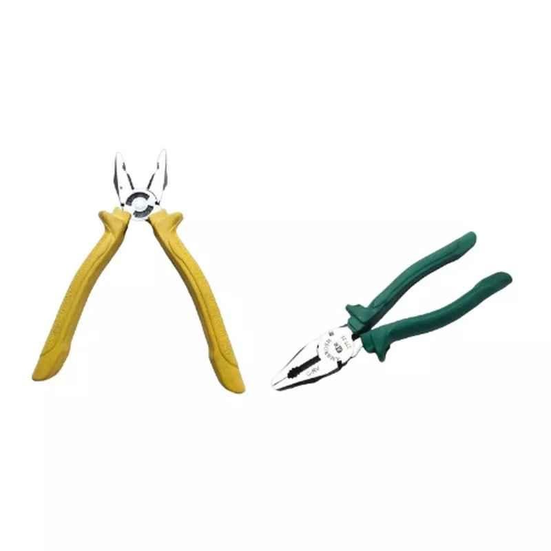 Sky Blue 2 Pcs 7.8 inch Lineman Plier Combo, SBE_PLIER_COMBO_MOD_01511