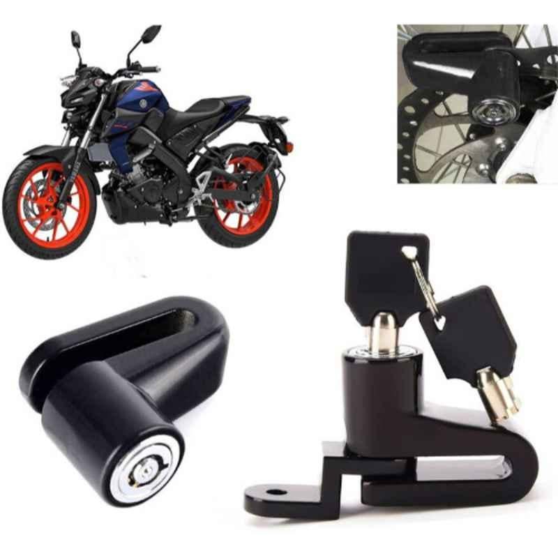 Auto Pearl Steel Black Disc Brake Lock, Lock_809