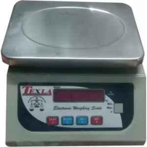 Texla Mini 20kg ABS White Table Top Electronic Weighing Scale, M.S ABS20