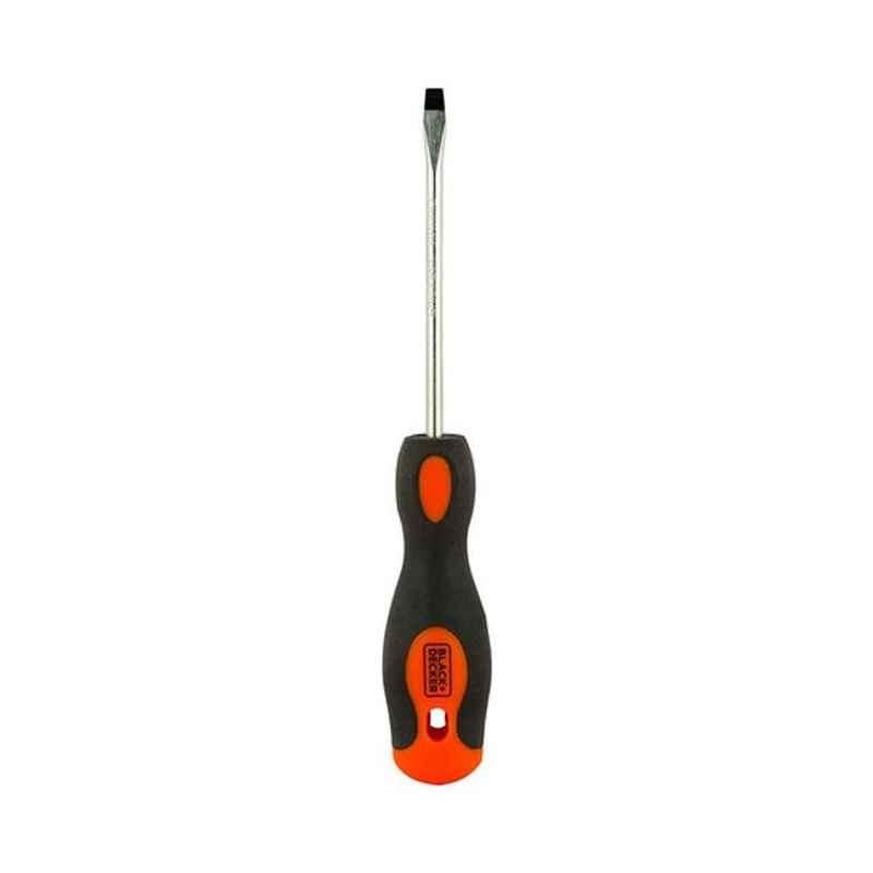 Black & Decker Steel Black & Orange Soft Grip Screwdriver, BDHT62298