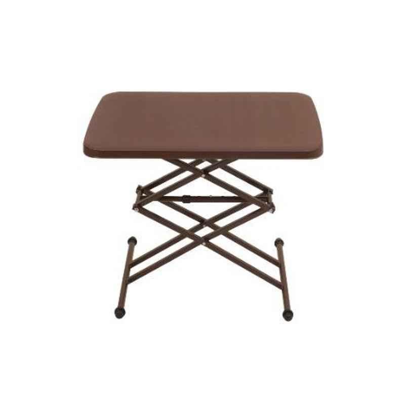 Supreme Scissor Globus Brown Adjustable Table