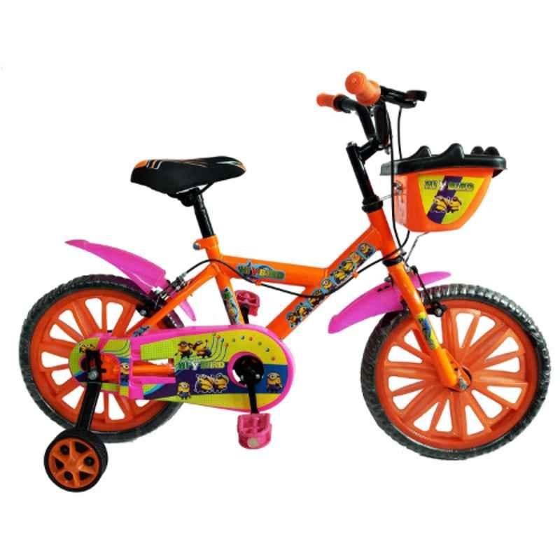 Mini Dude 16t Orange Pink Kids Cycle
