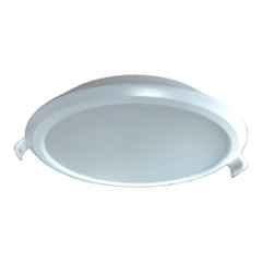 TENZ 8W 800lm Cool White Polycarbonate Round Concealed LED Backlit Panel Light, LBCPR8 (Pack of 6)