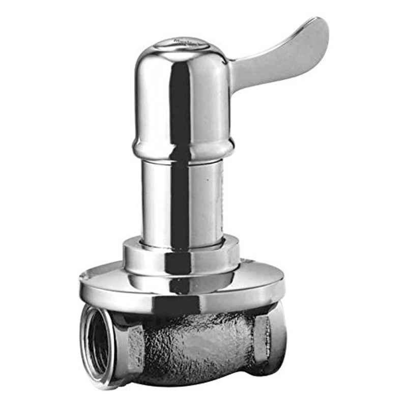 Mysis M-MC-09A Magic 1/2 inch Brass Chrome Finish Concealed Stop Cock