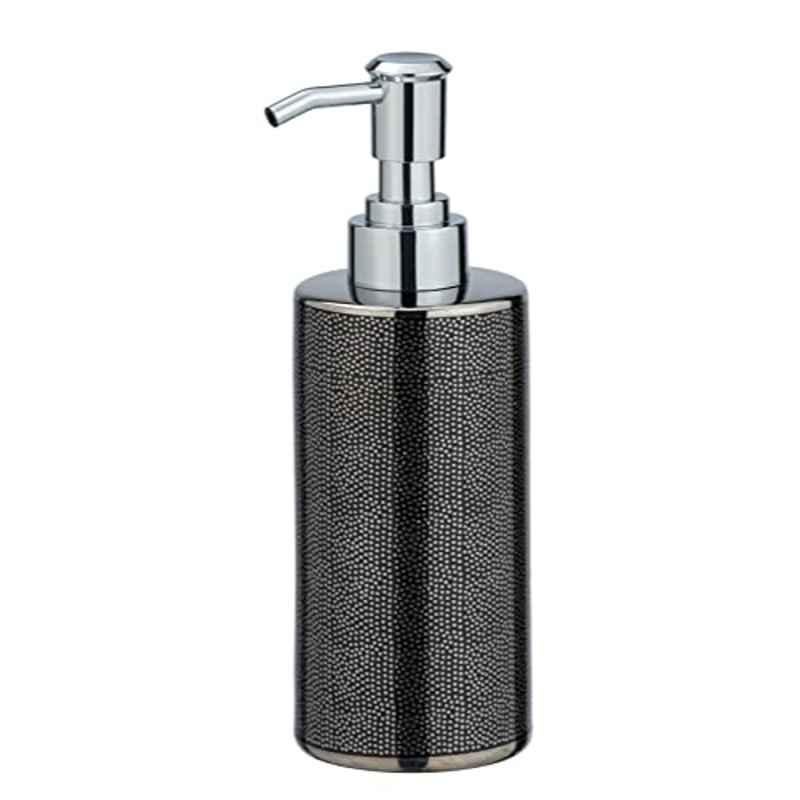 Buy Wenko 0.3L Ceramic Silver Anthracite Liquid Soap Dispenser