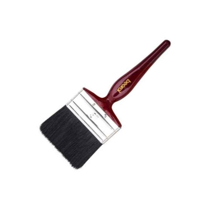 Beorol 0.62x3 inch Red, Black & Silver Caiser Premium Paint Brush, CB3