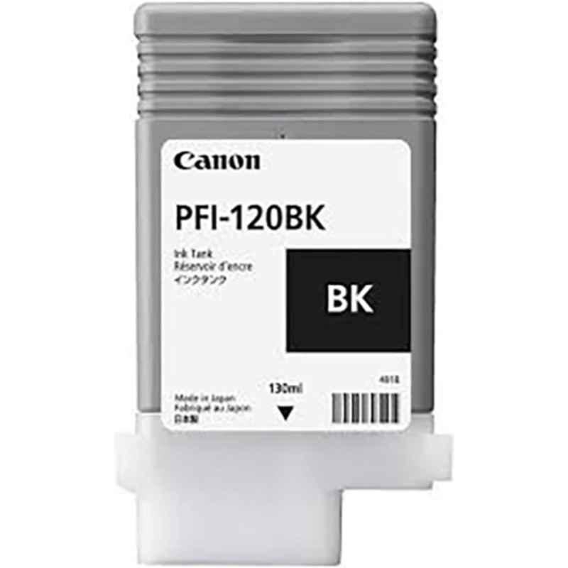 Canon 130ml Black Cartridge Ink for TM-300, PFI-120(BK)