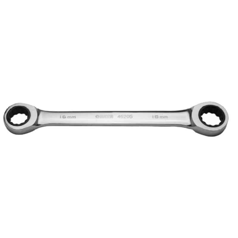Sata GL46205 16x18mm Metric Double Box Ratcheting Wrench