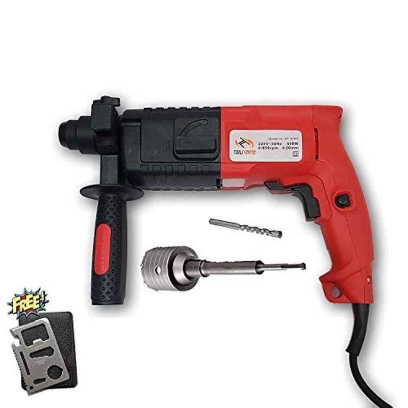 Krost Rotary Hammer 20mm Reverse/Forward Drill Machine With 50mm Concrete Holesaw