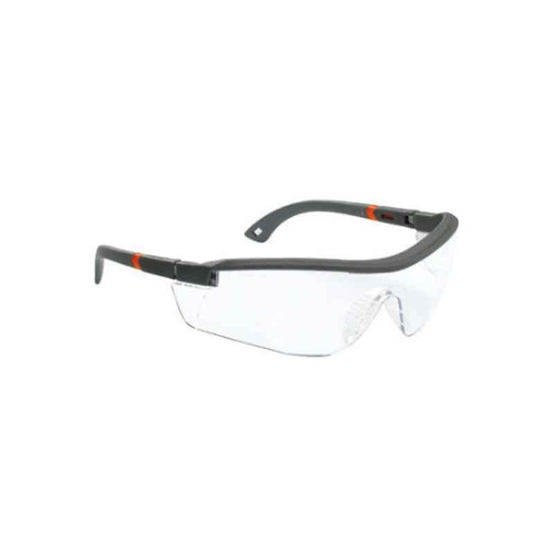 Vaultex Clear, Black & Orange Free Size Specter Safety Goggles, VAUL-V121