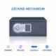 Ozone Agate Laptop 320x426x180mm Metal Black Safe