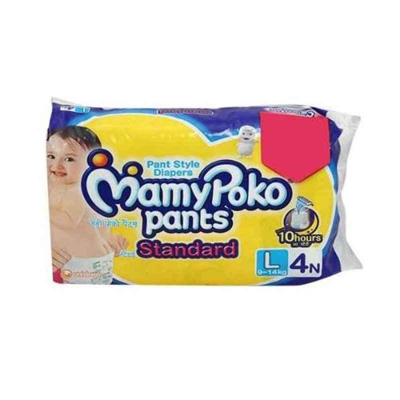 Mamy Poko Pants Standard L (4pc) | Listerr - An Indian Marketplace