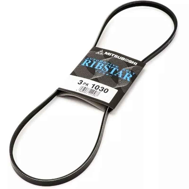 Mitsuboshi Rib Star 1030mm 3 Threaded PK-Type Belt, 3PK1030