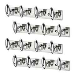 Stainless Steel Silver 24 Inch 6 Hook SS Wall Mounted Hanger, Polished at  Rs 149/piece in Aligarh